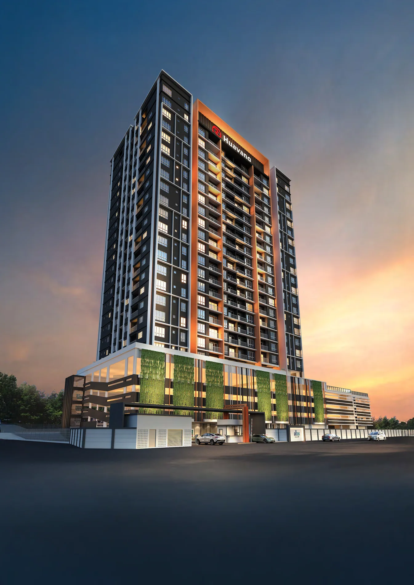 官方 Altus Residency 项目视觉效果