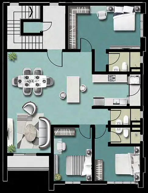 官方 Altus Residency A 型布局
