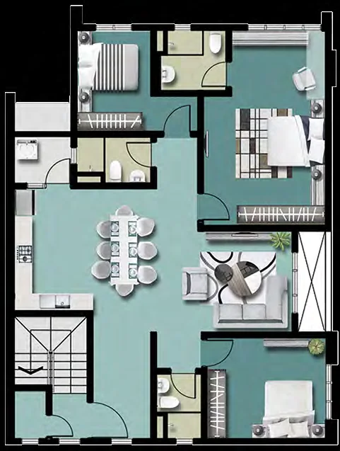官方 Altus Residency C 型布局