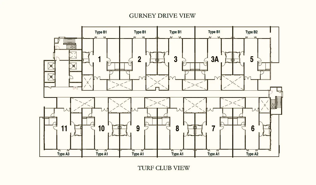 Codrington Residence — Typical floor