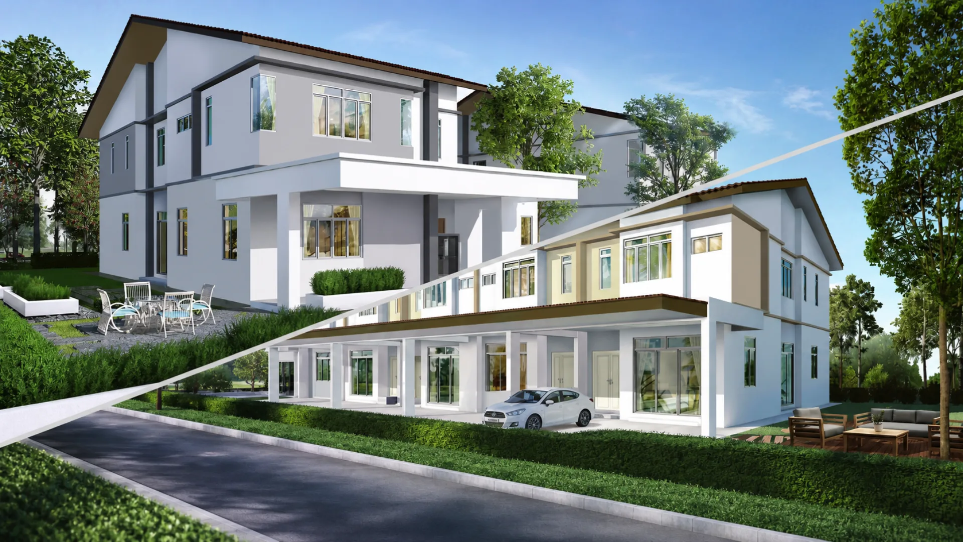 Desa Impian BM Alma 有地住宅项目主视觉