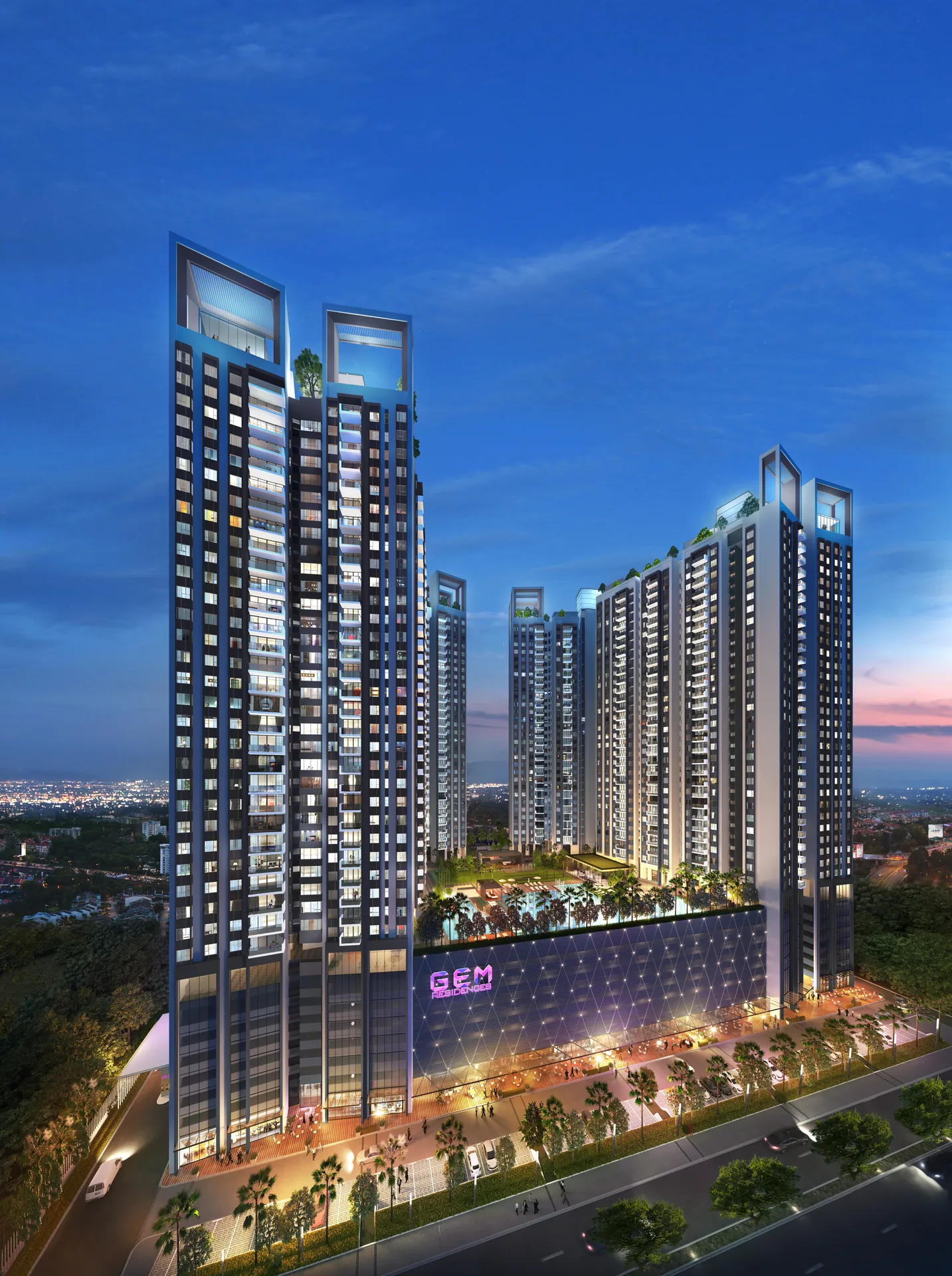 GEM Residences — 宝石住宅整体