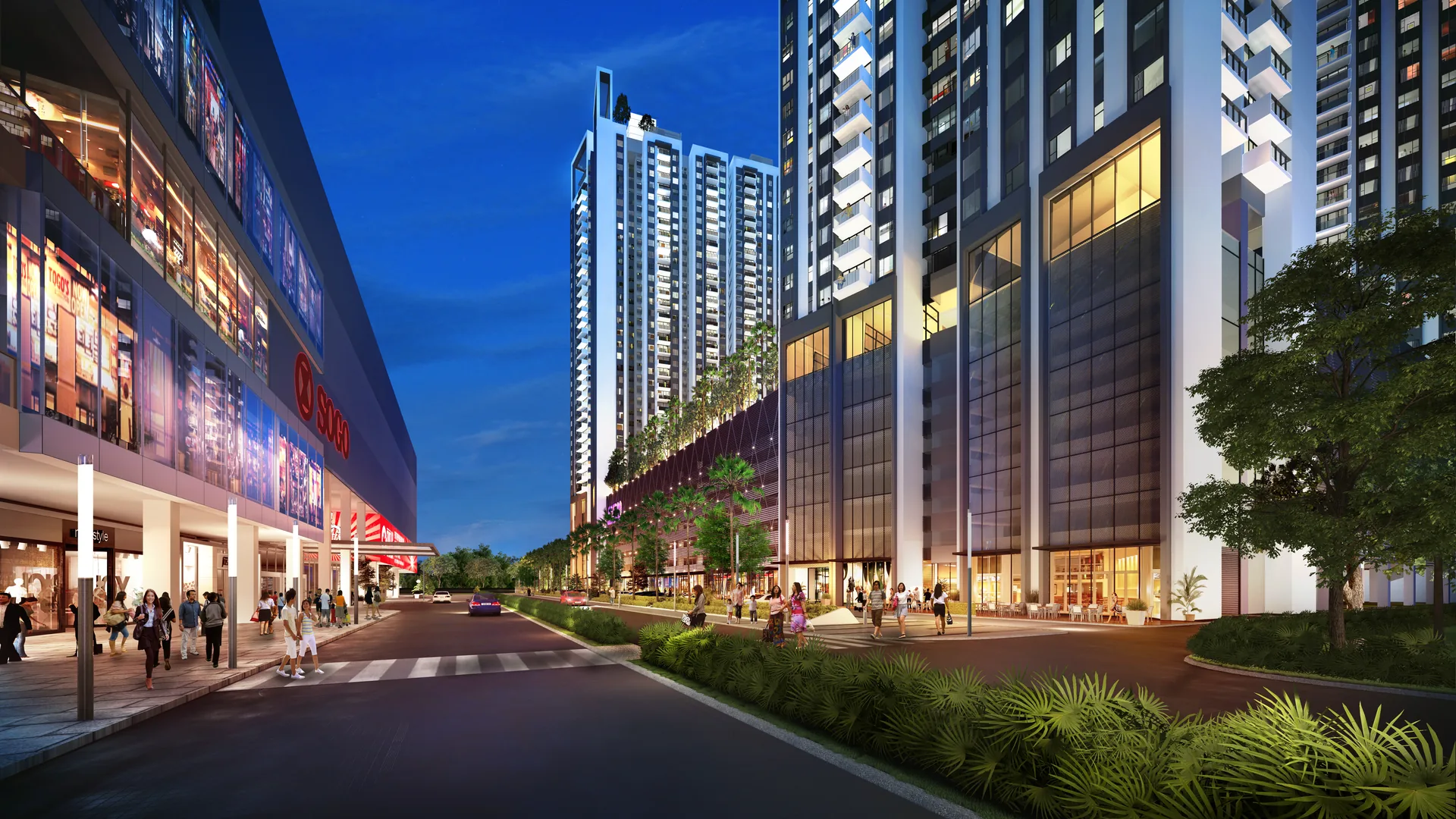 GEM Residences — 宝石住宅街景