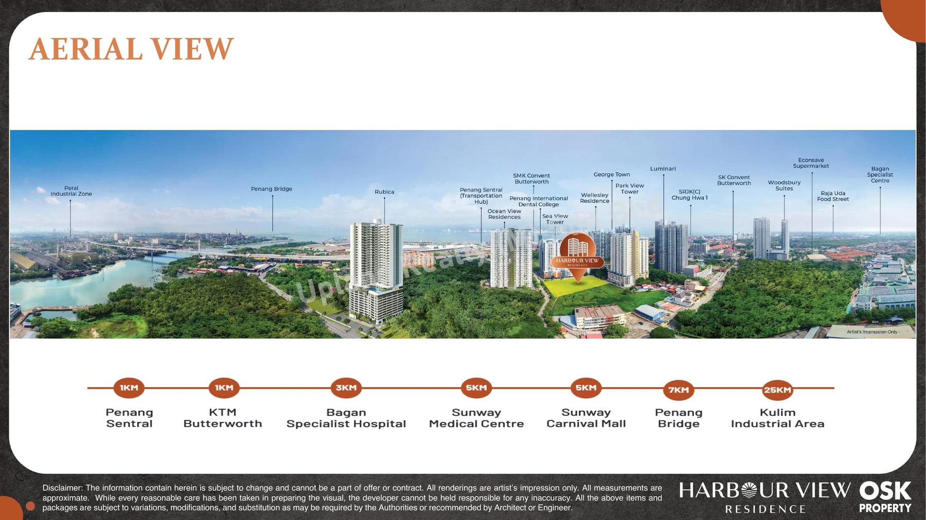 Harbour View Residence空中设施及北海连接景观