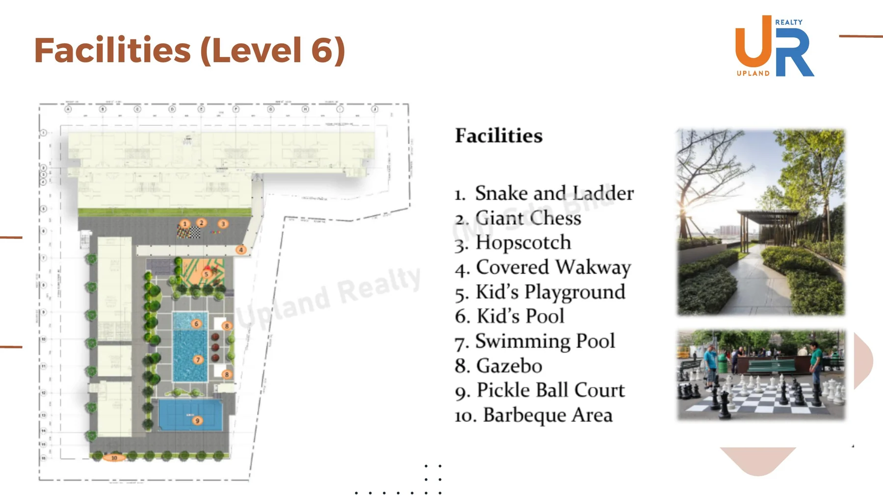 Harbour View Residence 第 6 层设施平面图