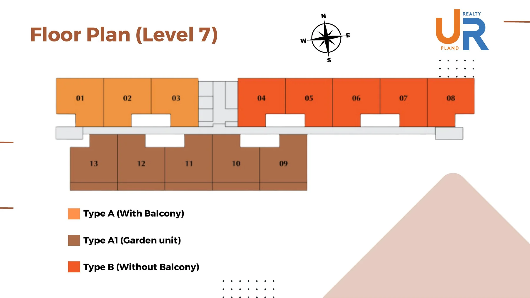 Harbour View Residence 第 7 层平面图