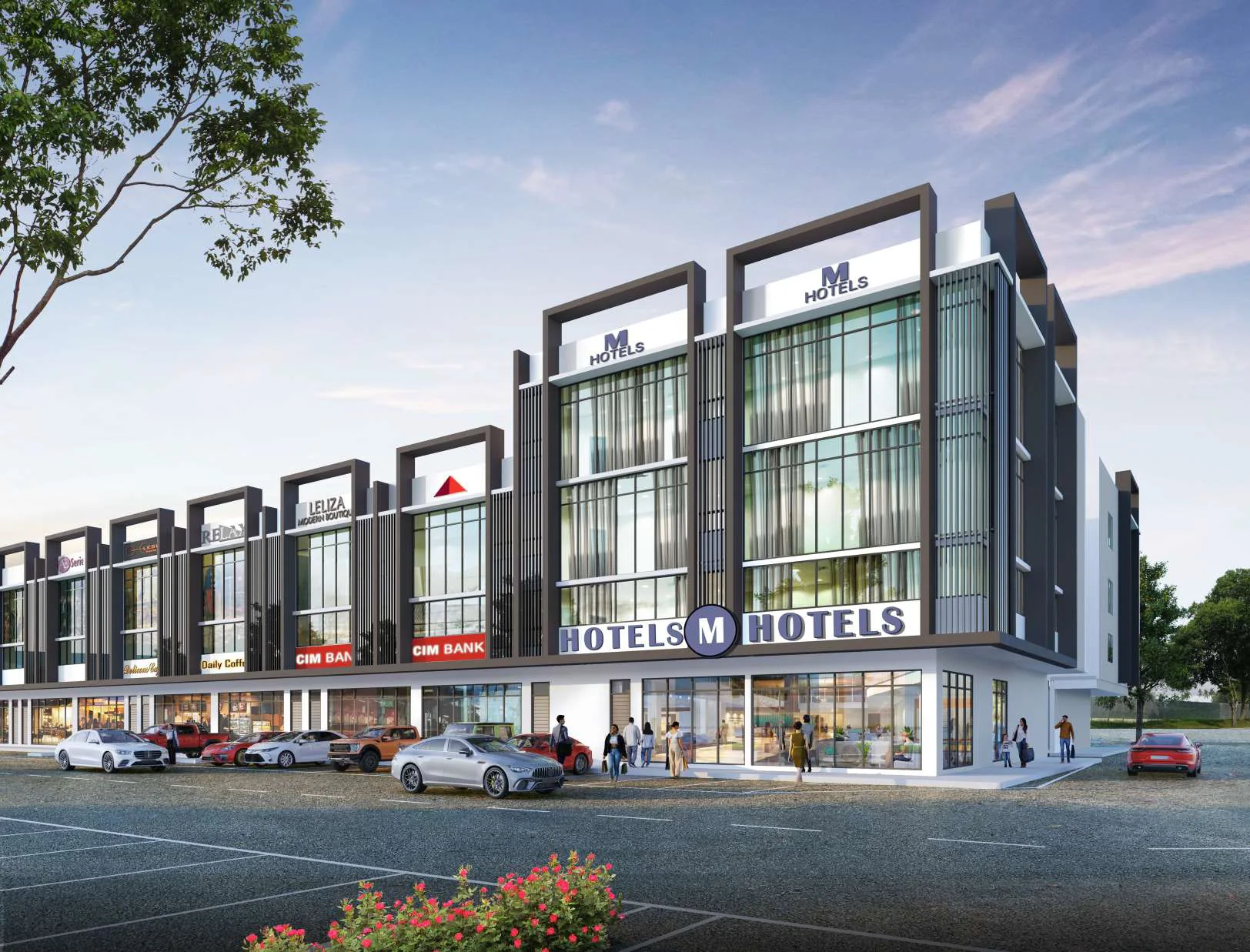 Official Hi World City Commercial frontage