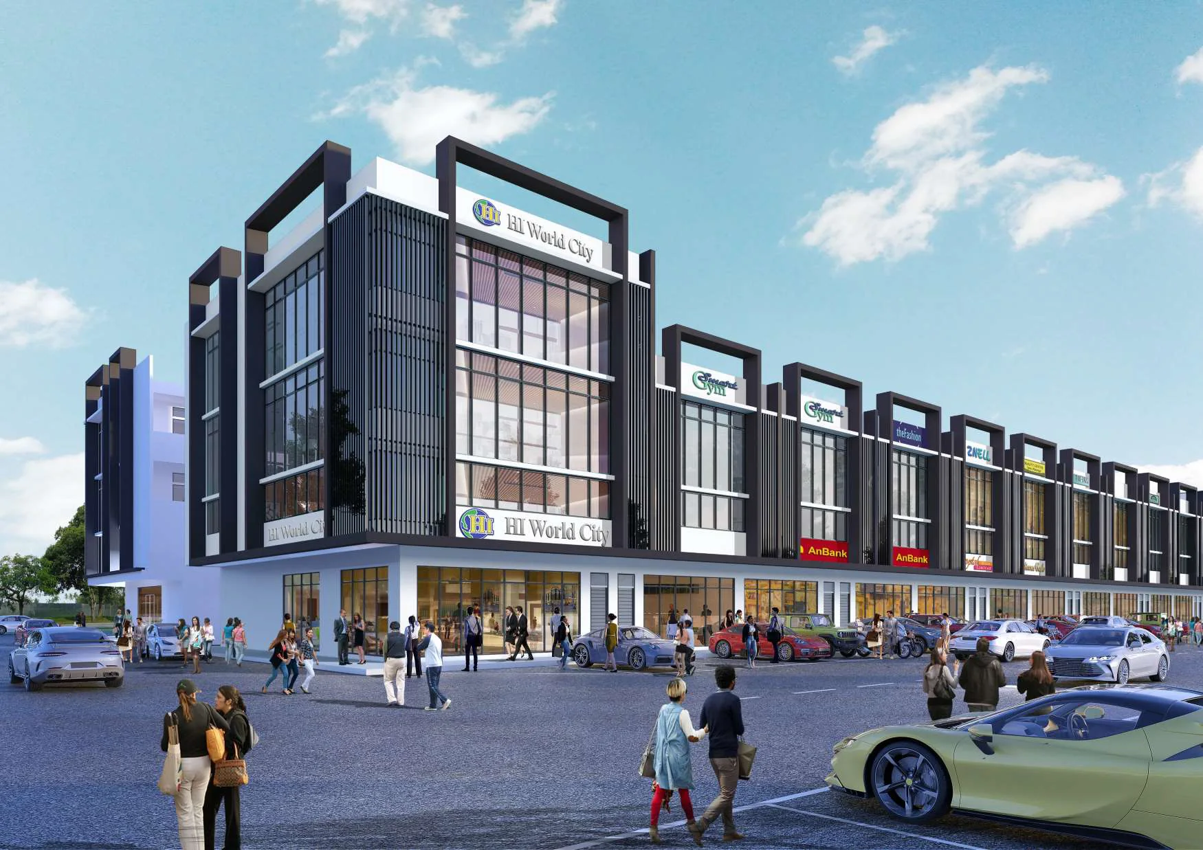 Official Hi World City project visual