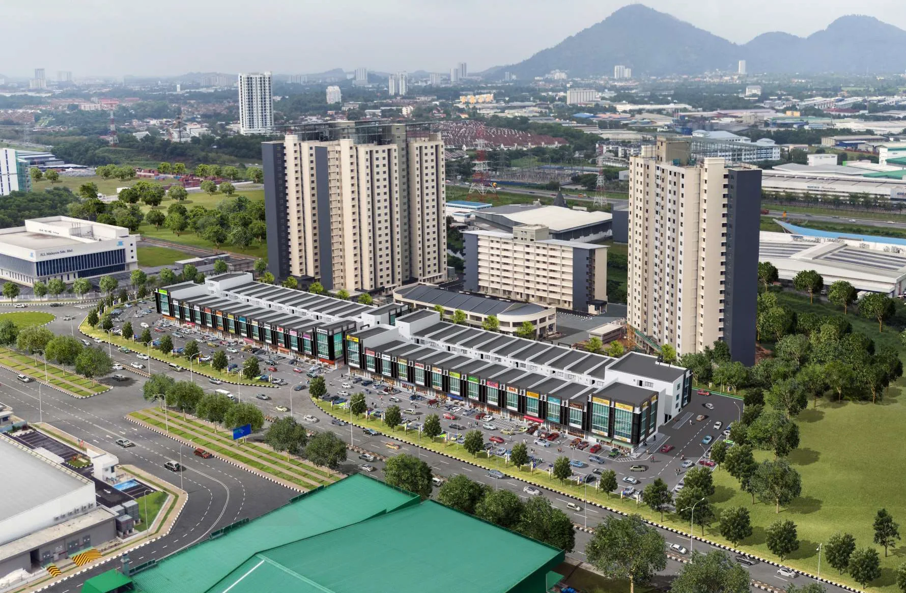 Official Hi World City Wider development context