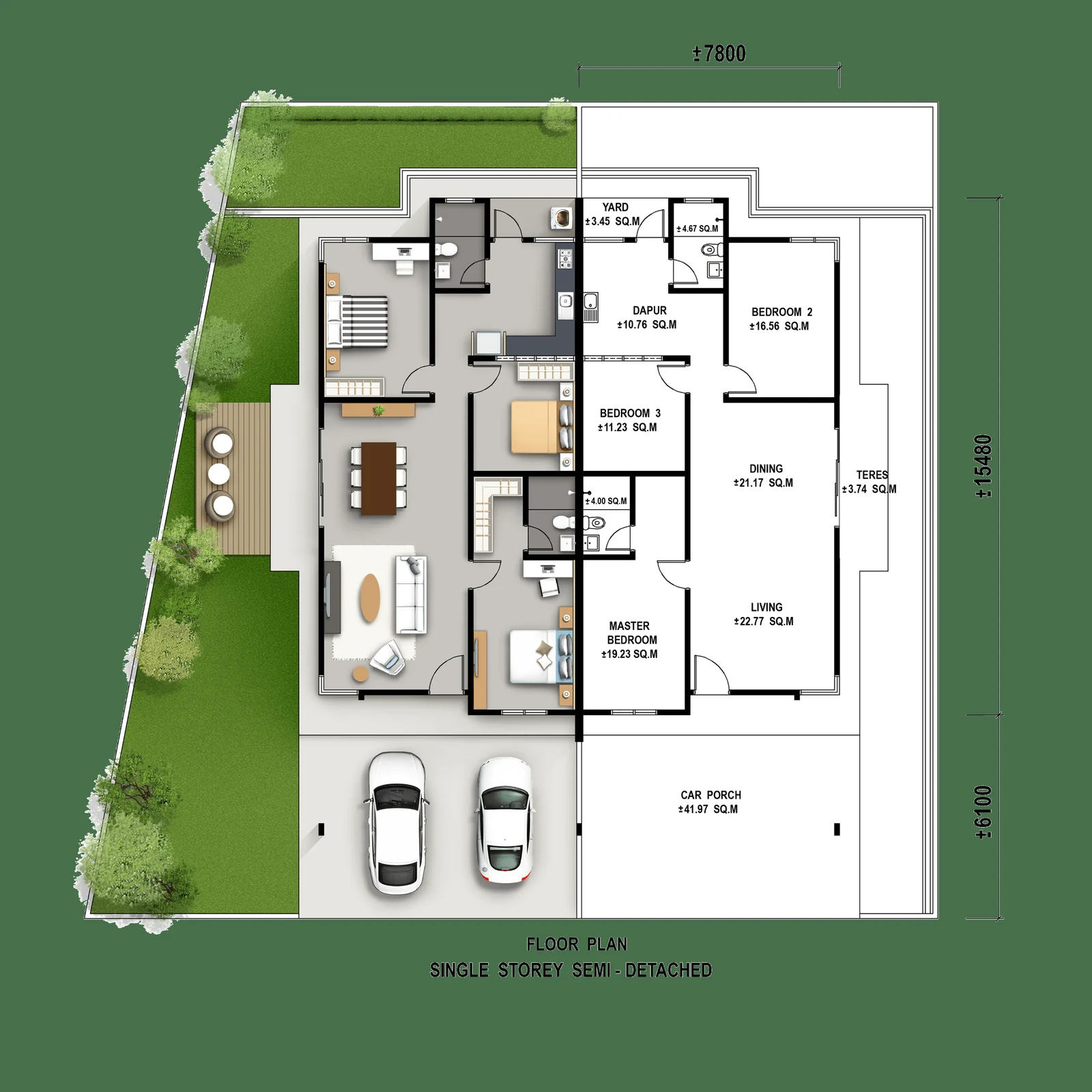 Hijauan Valdor Phase 8 Areca布局图