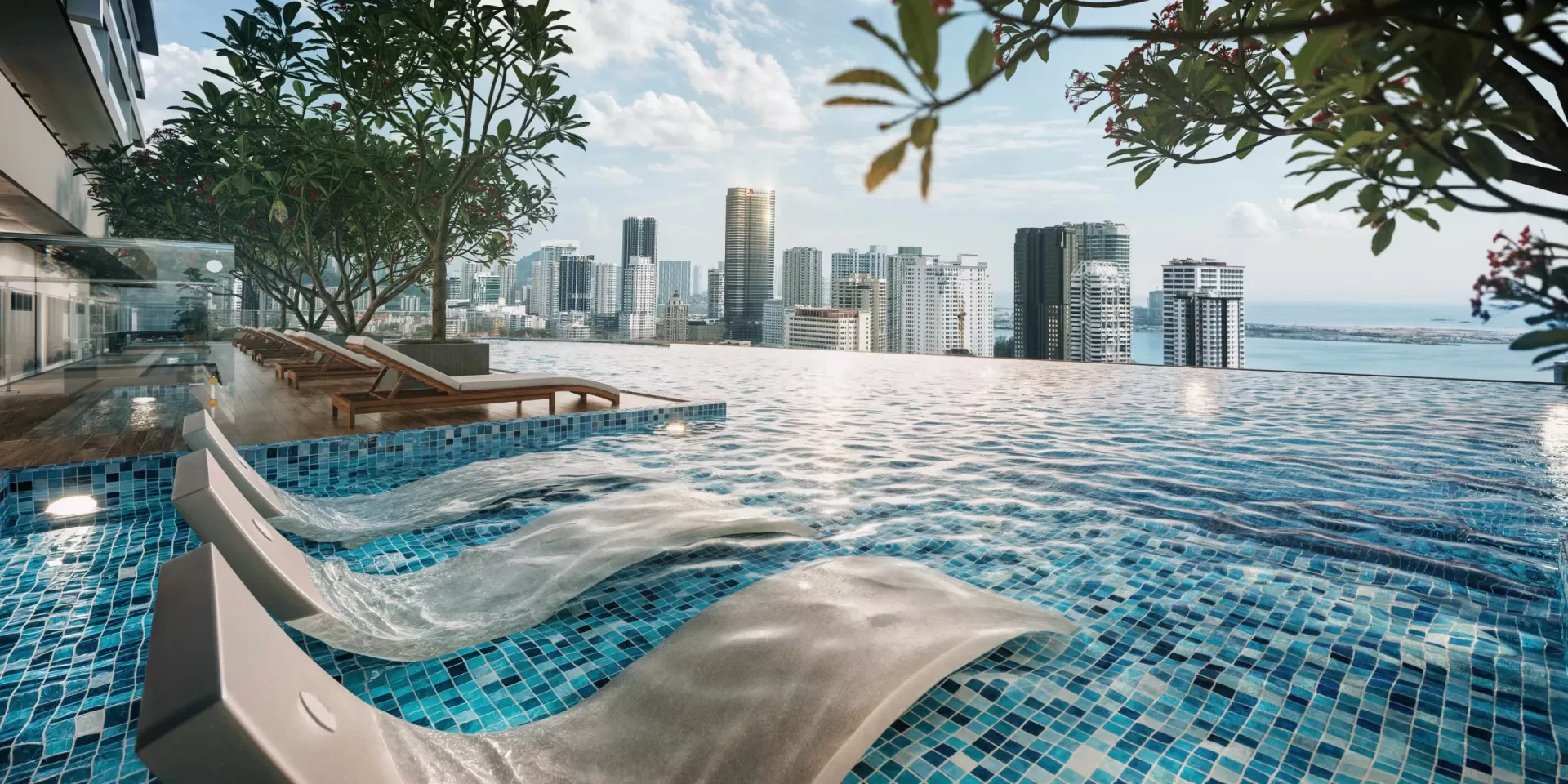 Lumina Residence 奥林匹克标准泳池效果图