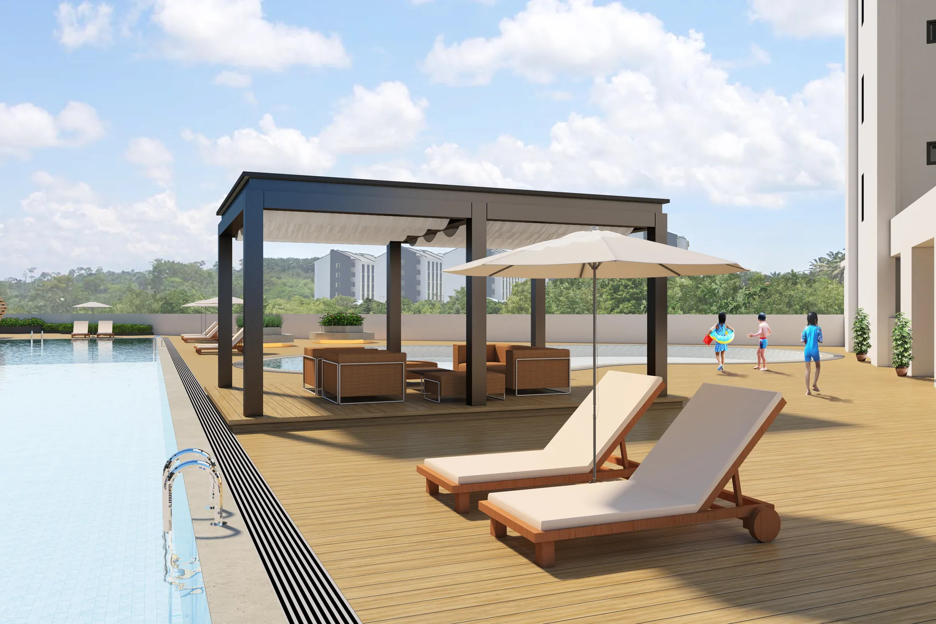 Montview Residences — 泳池凉亭