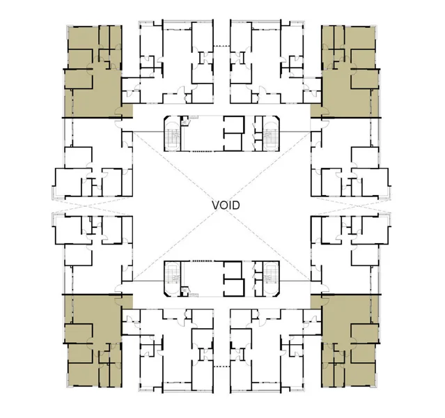Official Primero Heights Type B floor plan
