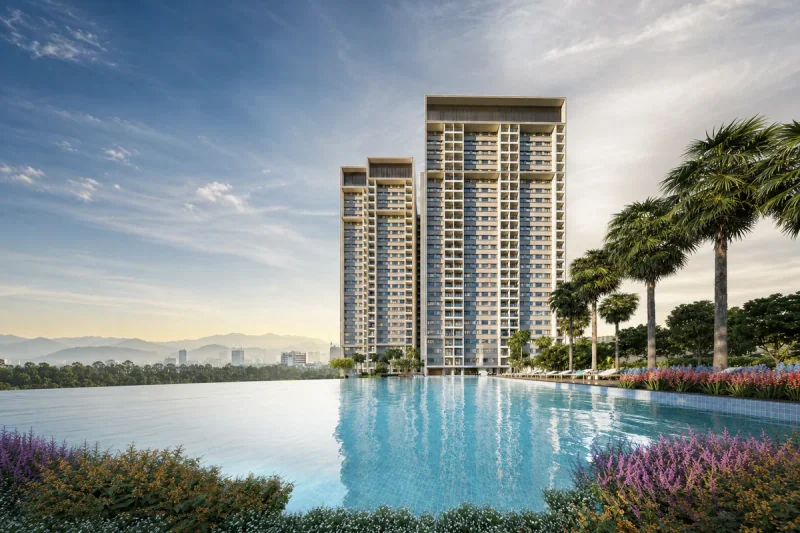 Sevora Residence 项目塔和水池位于适合安全的目录盖中