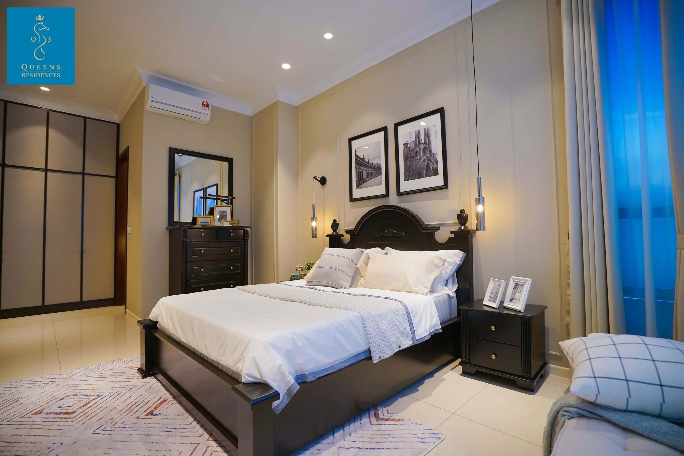 Official Queens Residences Q3 Interior lifestyle visual