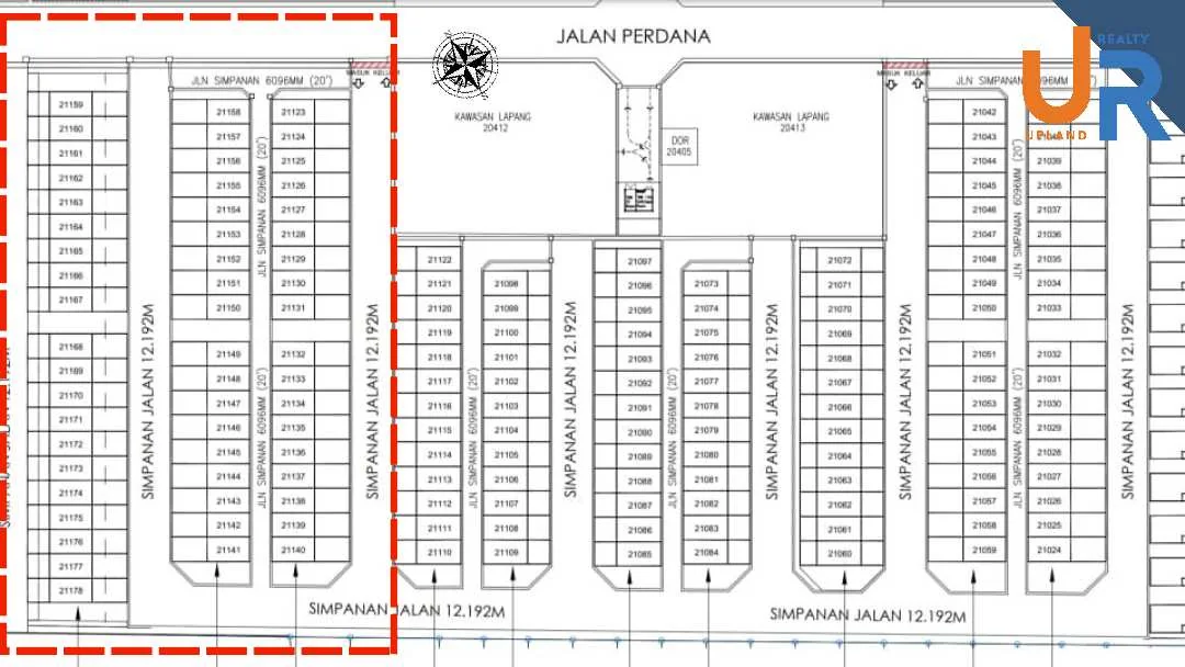 Official Taman Perdana Putera Phase 2 site plan