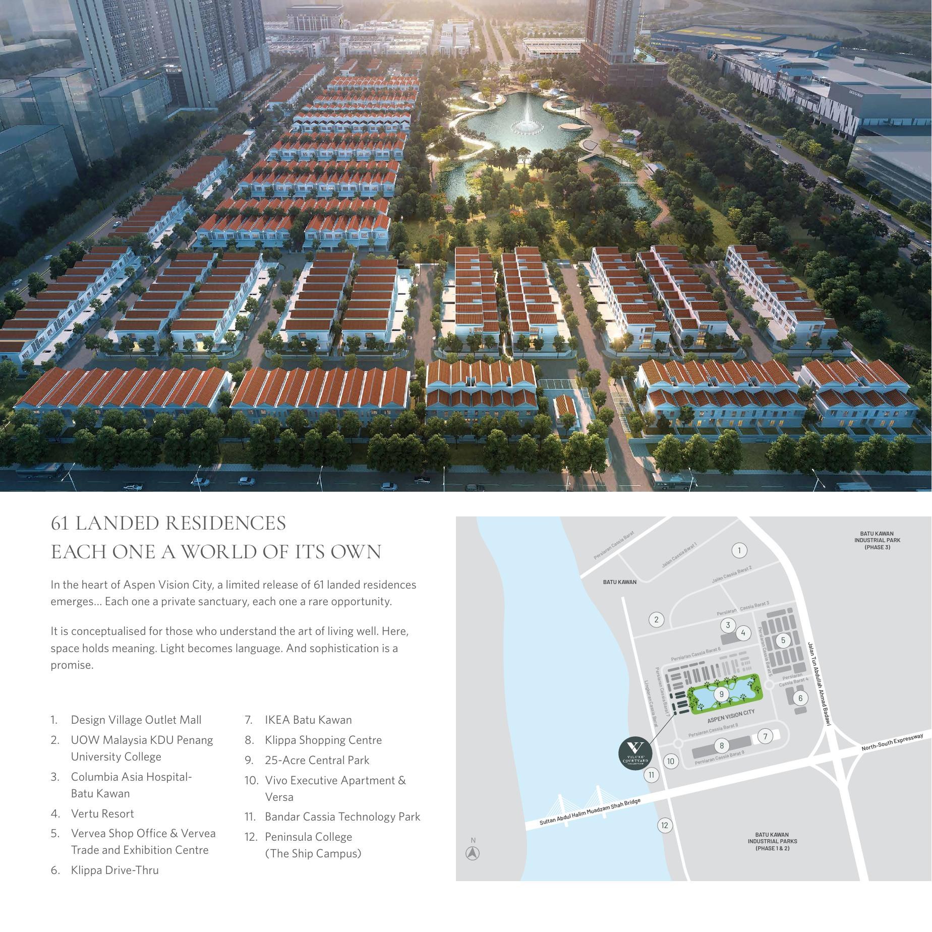 Viluxe 官方地点与周边配套图