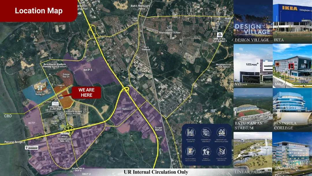 Wisdom Boulevard Supplied project location visual
