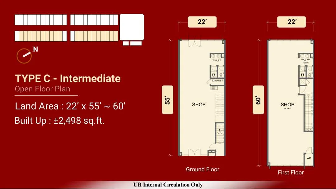 Official Wisdom Boulevard Type C floor plan